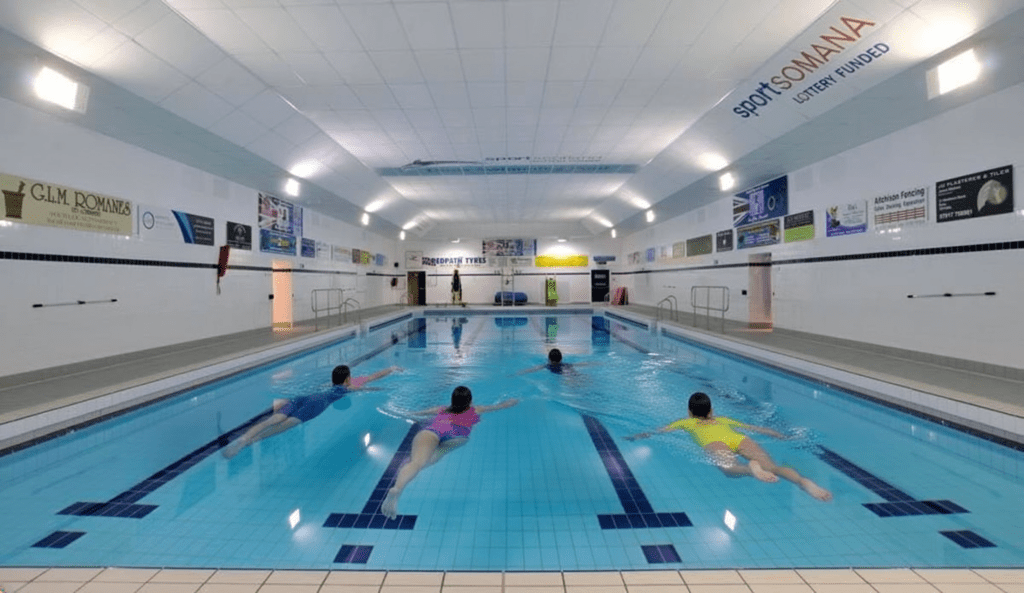 Duns Swimming Pool at Little Wedge, self-catering accommodation in Duns - Little Wedge