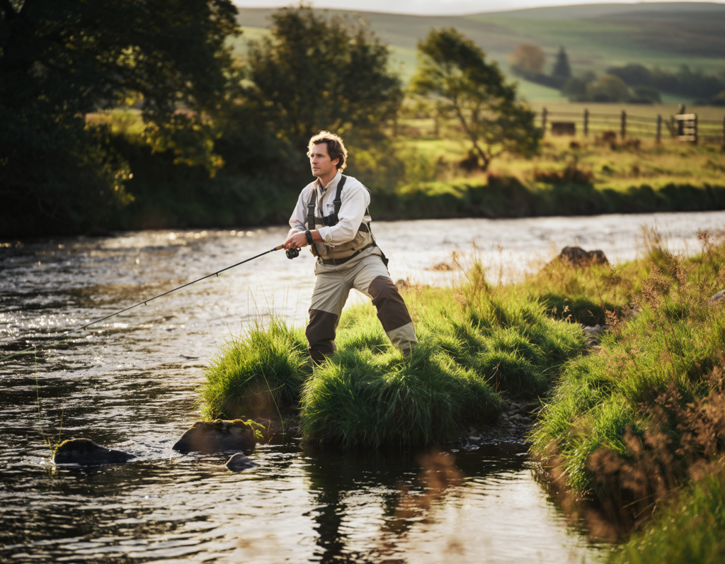 Fishing at Little Wedge, self-catering accommodation in Duns - Little Wedge